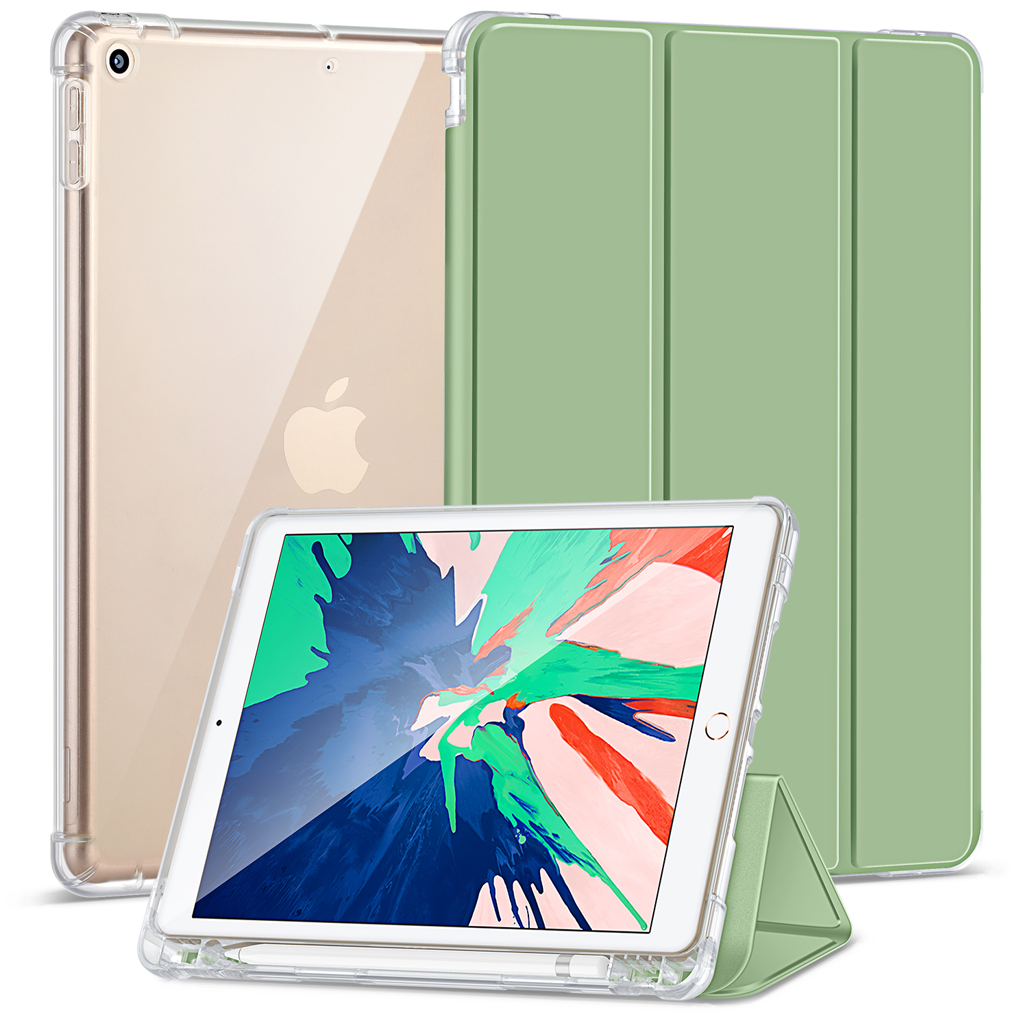 Clear TPU Skin Protection Anti Slip Lightweight Cover for iPad 2022